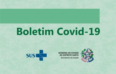 Boletim Covid 19 003 1 400x255 - Cinco casos suspeitos da doença Covid-19 no Estado