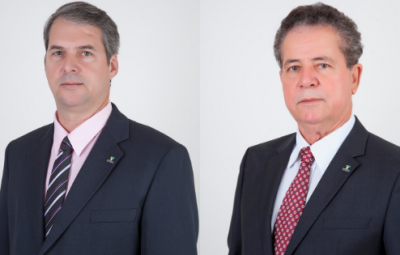 Fábio Novaes e Rubens Moreira Divulgação Sicoob ES 400x255 - Sicoob disponibiliza R$ 20 milhões para pessoas prejudicadas pelas chuvas no Sul do ES