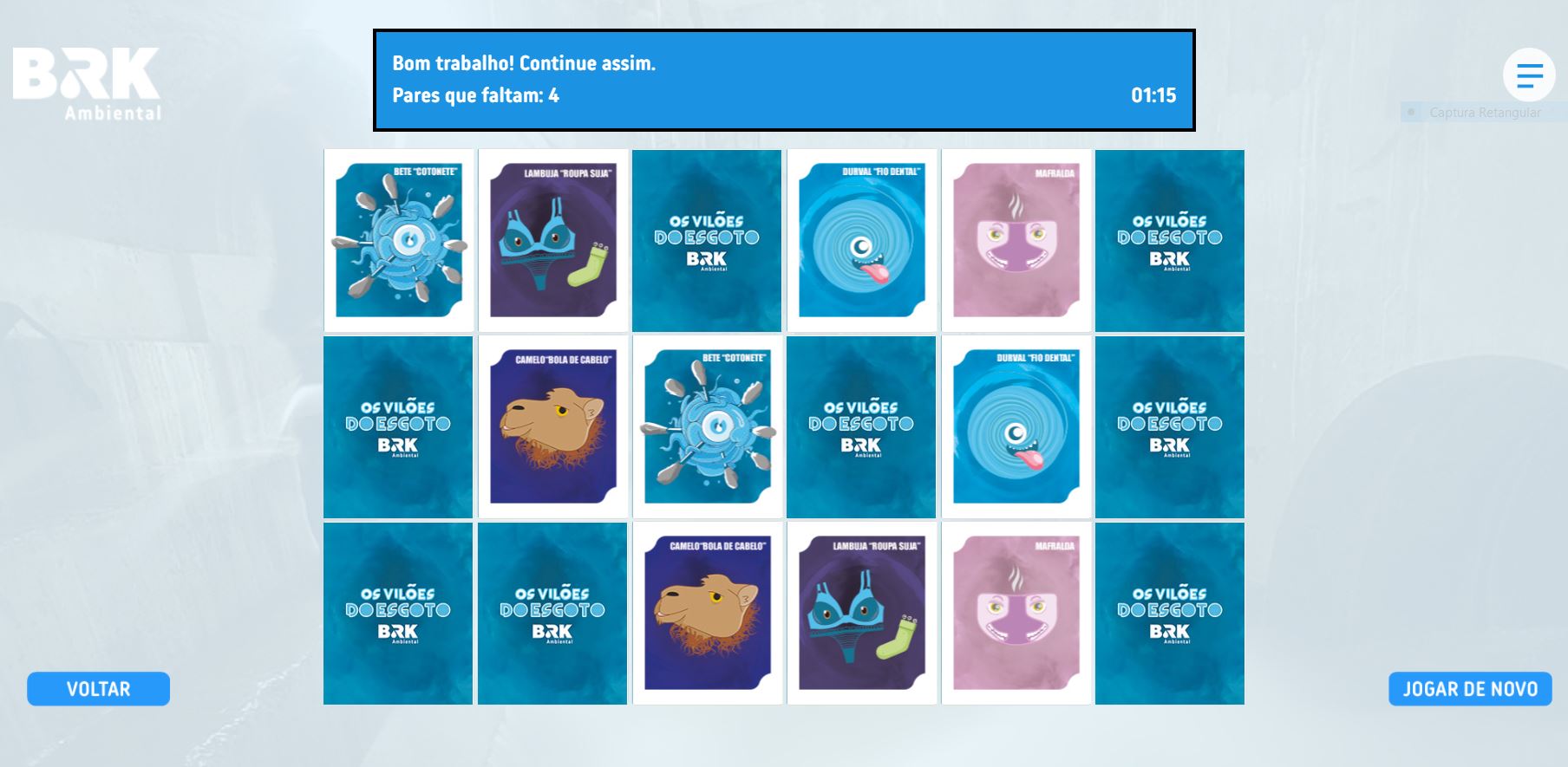 Canal interativo da BRK Ambiental é opção de entretenimento educativo para famílias em isolamento social