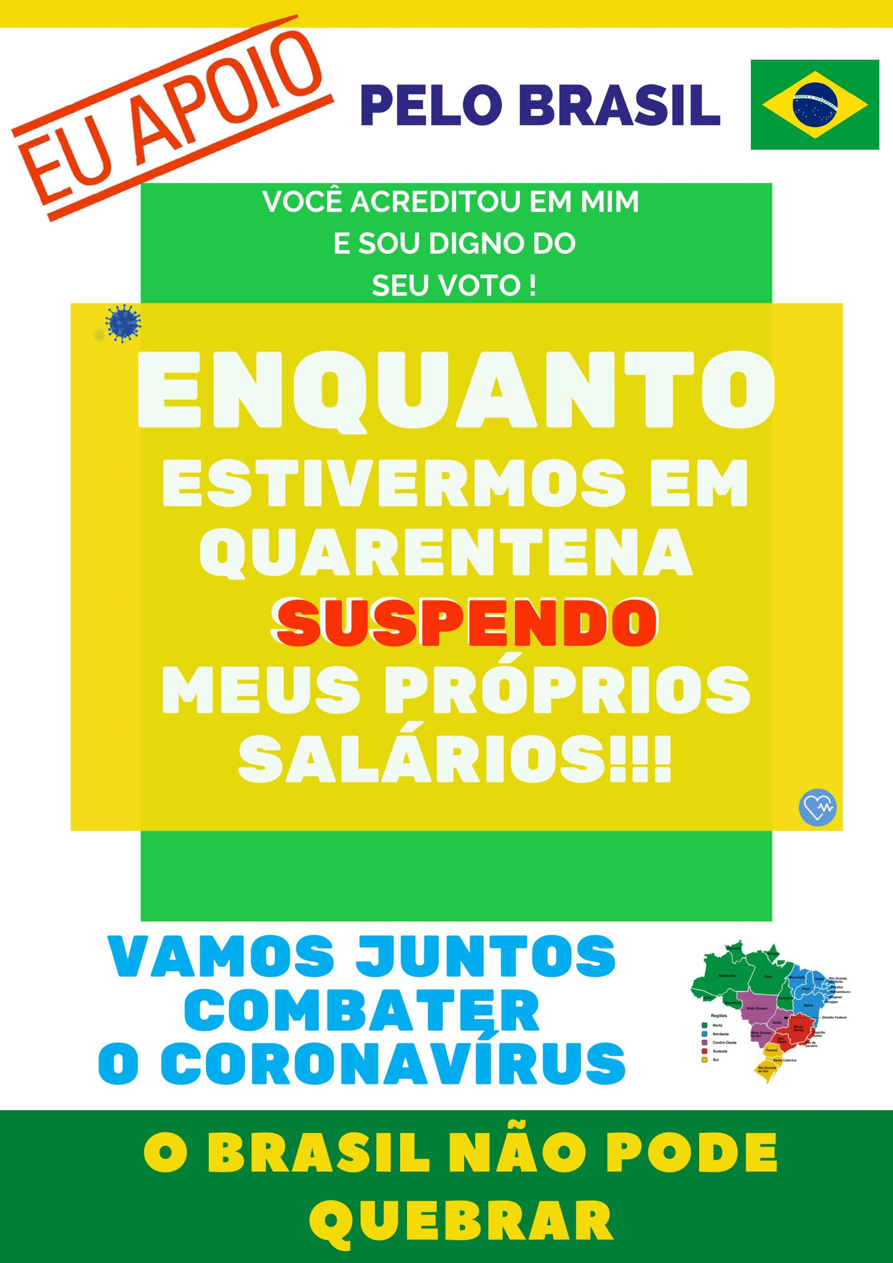 Mais um honrando o voto: Prefeito de Paripueira em Alagoas corta o próprio salário na pandemia do coronavírus