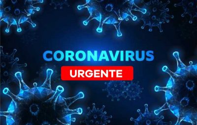 corona urgente 400x255 - Primeiro caso de coronavírus é confirmado em Iconha