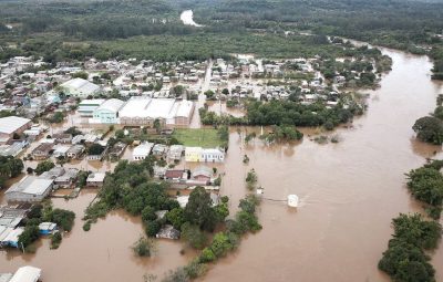 09 07 2020 chuvas rs 2 400x255 - Defesa Civil mantém alerta para risco de inundações no sul do país