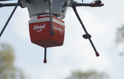 Drone IFood 400x255 - iFood começará testes para utilizar drones em sistema de entregas