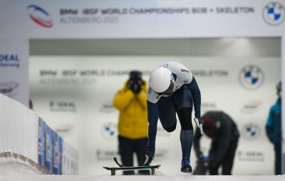 nicole silveira skeleton 400x255 - Brasileira vibra após melhor resultado do país no Mundial de skeleton