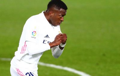 Real Madrid empata no Espanhol gracas a gol de Vinicius Junior 400x255 - Real Madrid empata no Espanhol graças a gol de Vinícius Júnior