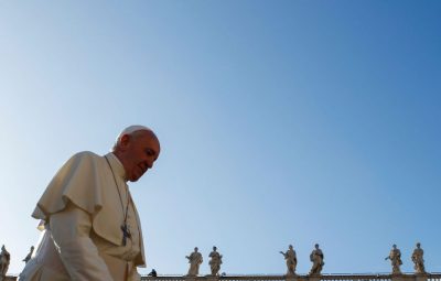 papa Francisco 400x255 - Papa diz que sucesso da COP26 é vital porque "tempo está acabando"