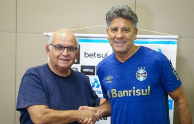 renato portaluppi renova com gremio 400x255 - Grêmio confirma renovação com Renato Portaluppi para 2021