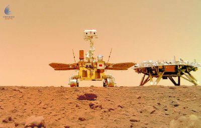 china 400x255 - China publica imagens em cores da superfície de Marte