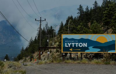 Incendio devasta vila canadense de Lytton 400x255 - Incêndio devasta vila canadense de Lytton
