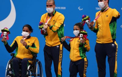 paralimpiadas 400x255 - Natação: revezamento misto 4x50m é bronze em Tóquio 2020