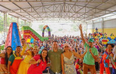 comemoracao do dia das criancas  400x255 - Muita alegria e diversão marcam a comemoração do dia das crianças pela prefeitura de Iconha