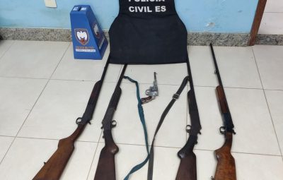 Operacao cavalo de troia apreende veiculos e armas em Alfredo Chaves 400x255 - Operação “cavalo de tróia” apreende veículos e armas em Alfredo Chaves