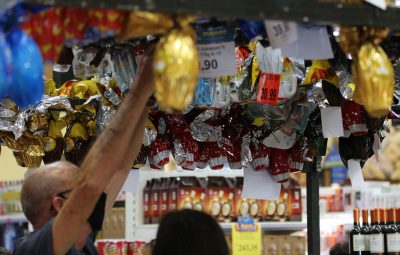 comercio de ovos de pascoa na semana santa010420212750 400x255 - Confiança dos empresários cresce 0,7 ponto em março