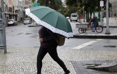 chuva 400x255 - Centro-sul do país terá chuvas intensas e frio no feriadão de carnaval