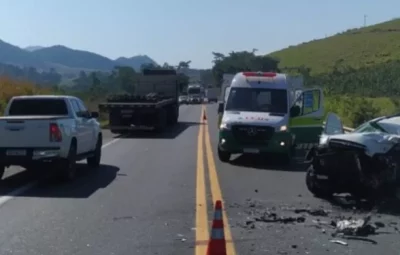 image 400x255 - Uma pessoa morre e duas ficam feridas em acidente entre os municípios de Iconha e Anchieta na BR-101