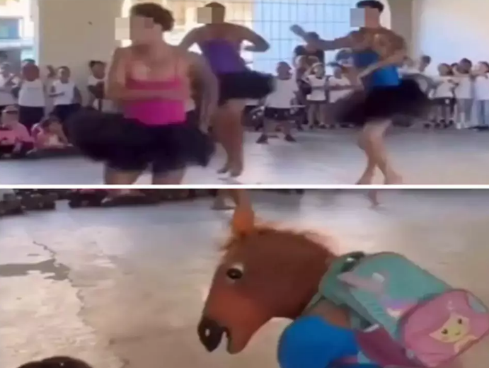 Secretaria afasta diretores de quatro escolas que receberam perfomance polêmica