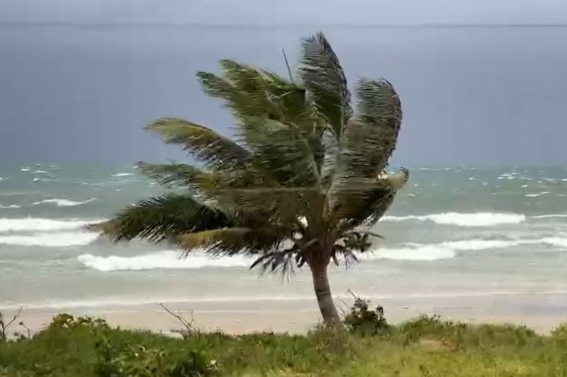 Marinha emite alerta para ventos de até 61 km/h no litoral do ES