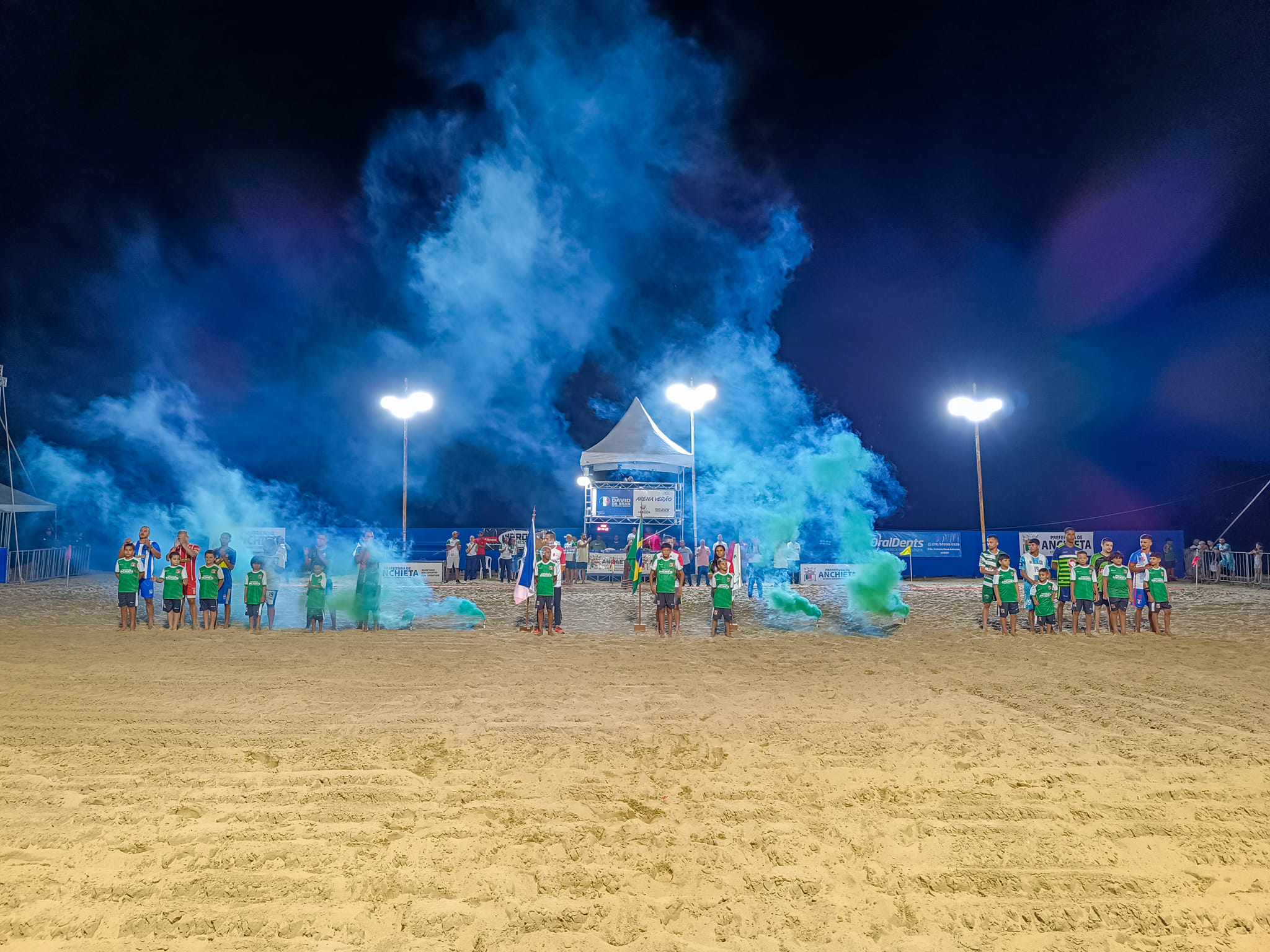 Anchieta inicia o Campeonato  Copa “David da Silva” de Beach Soccer,