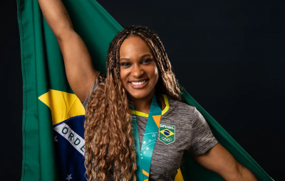 rebeca 400x255 - Maioria pela 1ª vez, mulheres encabeçam sonhos de medalhas em Paris