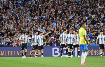 argentina x brasil 400x255 - Em noite para esquecer, Brasil é goleado pela Argentina por 4 a 1
