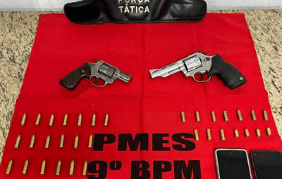 forca tatica pm 400x255 - 9º BPM APREENDE ARMAS E DETÉM SUSPEITOS APÓS CONFRONTO EM CACHOEIRO DE ITAPEMIRIM