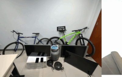 furtos pc 400x255 - Polícia Civil recupera objetos furtados e identifica suspeitos em Itapemirim