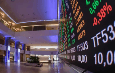 bolsa de valores 400x255 - Bolsa cai para menor nível em três meses com tarifaço dos EUA