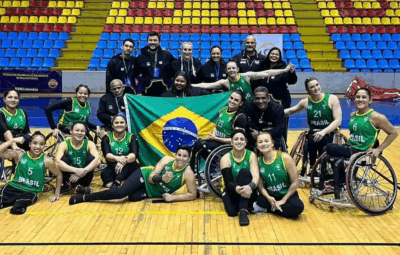 basquete 400x255 - Brasil é vice-campeão na Copa América de basquete em cadeira de rodas
