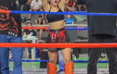 CARINA 03 400x255 - Carina Andrade: a ascensão de um talento capixaba no Muay Thai