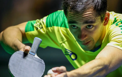 Calderano 400x255 - Calderano fica com bronze em Doha após derrota para jovem chinês