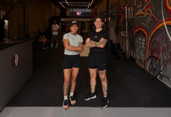 WhatsApp Image 2026 05 08 at 13.01.03 1 670x460 - Atletas do UFC, Karol Rosa e Denise Gomes criam a GAEA Project e fortalecem protagonismo feminino nas lutas